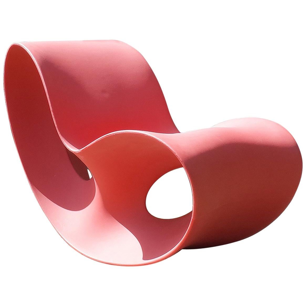 Red Voido Rocking Chair by Ron Arad for Magis, 2006-2008