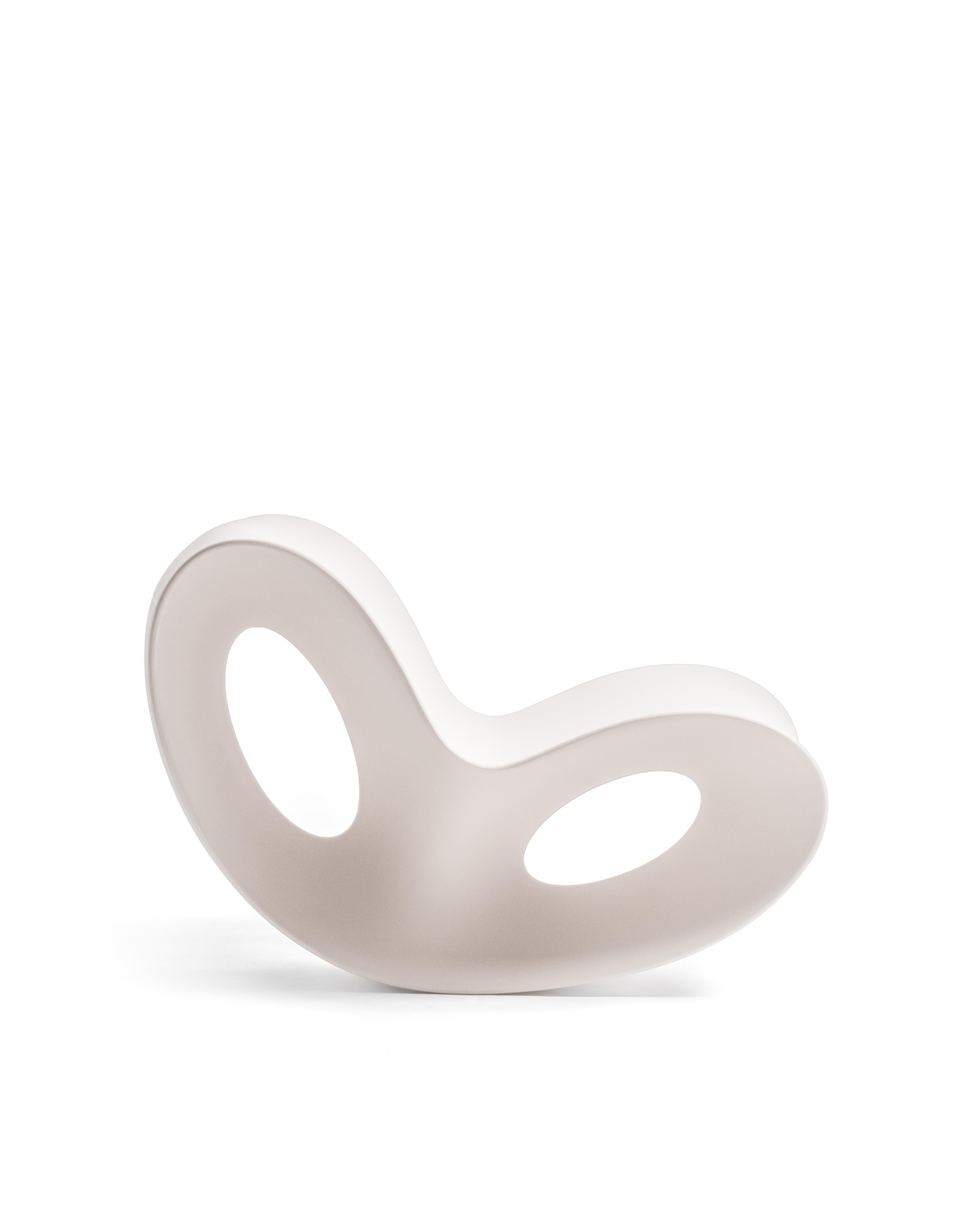 Voido Rocking Chair  in White by Ron Arad for MAGIS For Sale 5