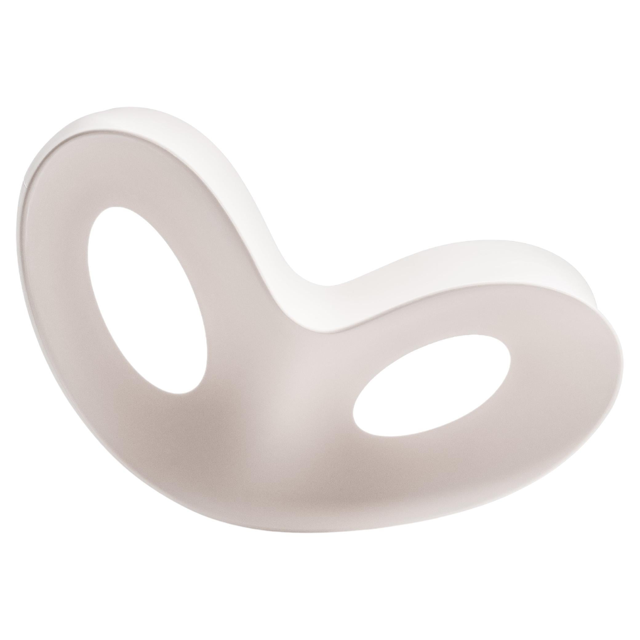 Voido Rocking Chair  in White by Ron Arad for MAGIS For Sale