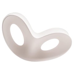 Voido Rocking Chair  in White by Ron Arad for MAGIS