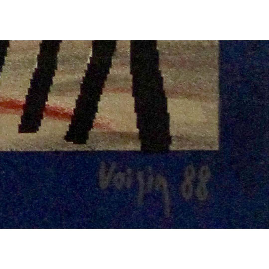 Affiche originale de 1988 par Voisin pour le légendaire Willy's Wine Bar à Paris en vente 2
