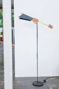 Volare - Contemporary Handmade Industrial Floor Lamp by Caio Superchi