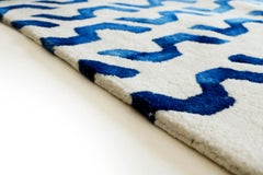 21st Century Patterned New Zealand Wool Rug by Deanna Comellini 200x300 cm