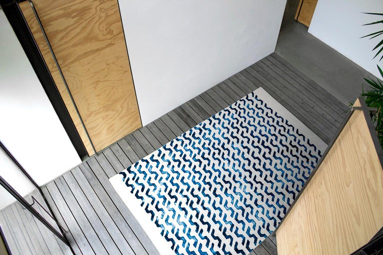 Volare Hand Tufted Modern Rug in New Zealand Wool by Deanna Comellini