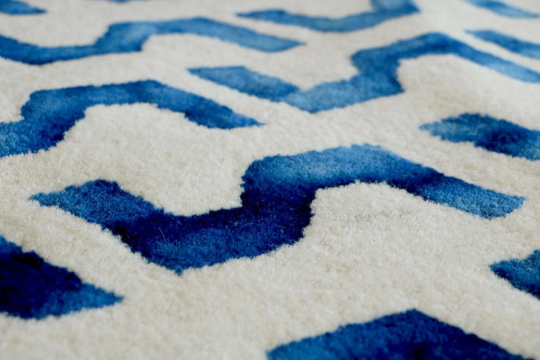 Volare Hand Tufted Modern Rug in New Zealand Wool by Deanna Comellini 200x300 cm For Sale at 1stdibs