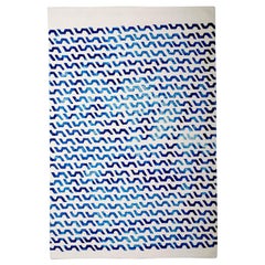 21st Century Patterned New Zealand Wool Rug by Deanna Comellini 200x300 cm