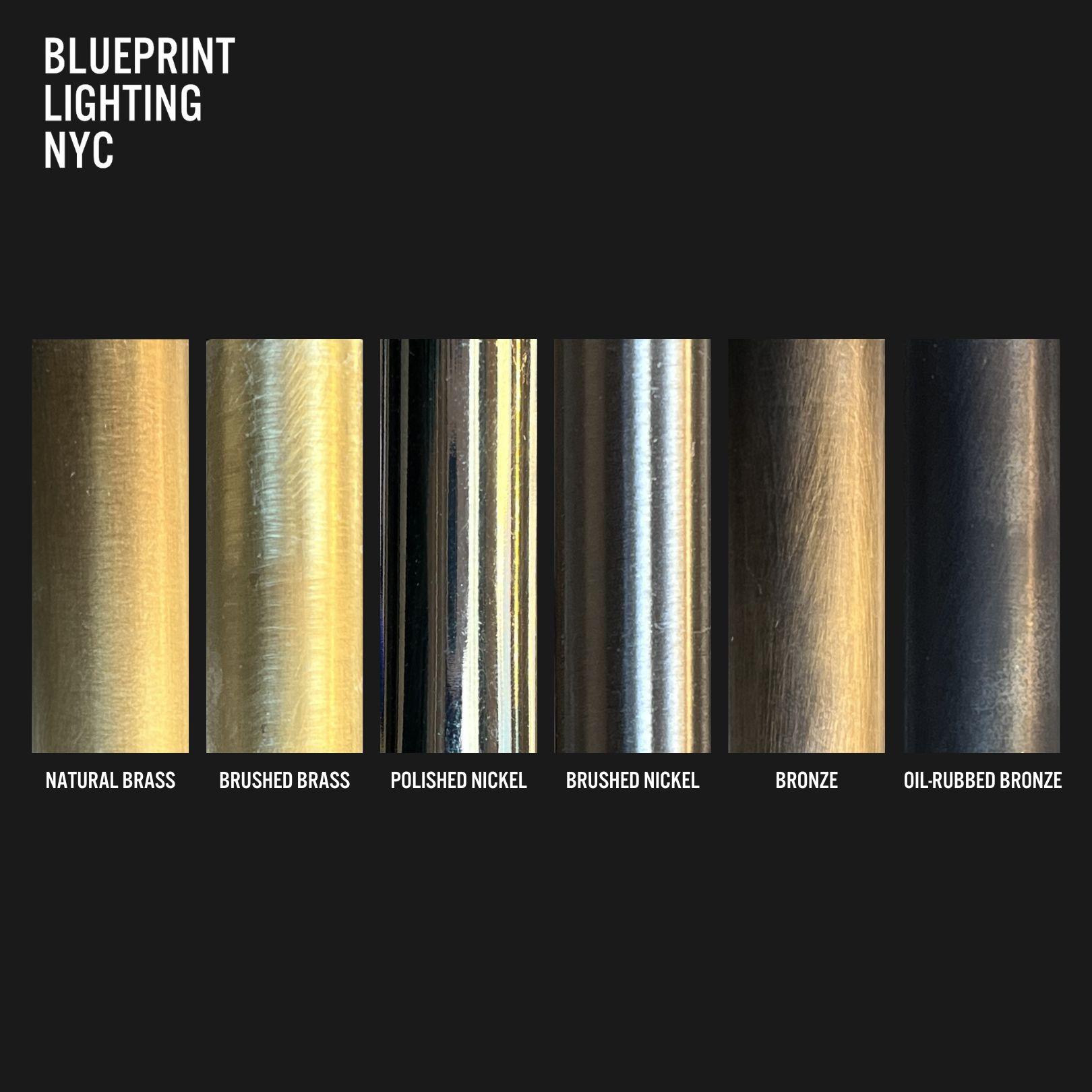 Lampada a sospensione grande VOLARE in bronzo scuro e vetro soffiato di Blueprint Lighting in vendita 7