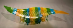 "Volare", Murano Glass Centerpiece, Handmade in Italy, Contemporary Design, 2022