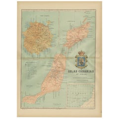 El Edén Volcánico: El Tapiz de Tierra y Mar de las Islas Canarias en 1902