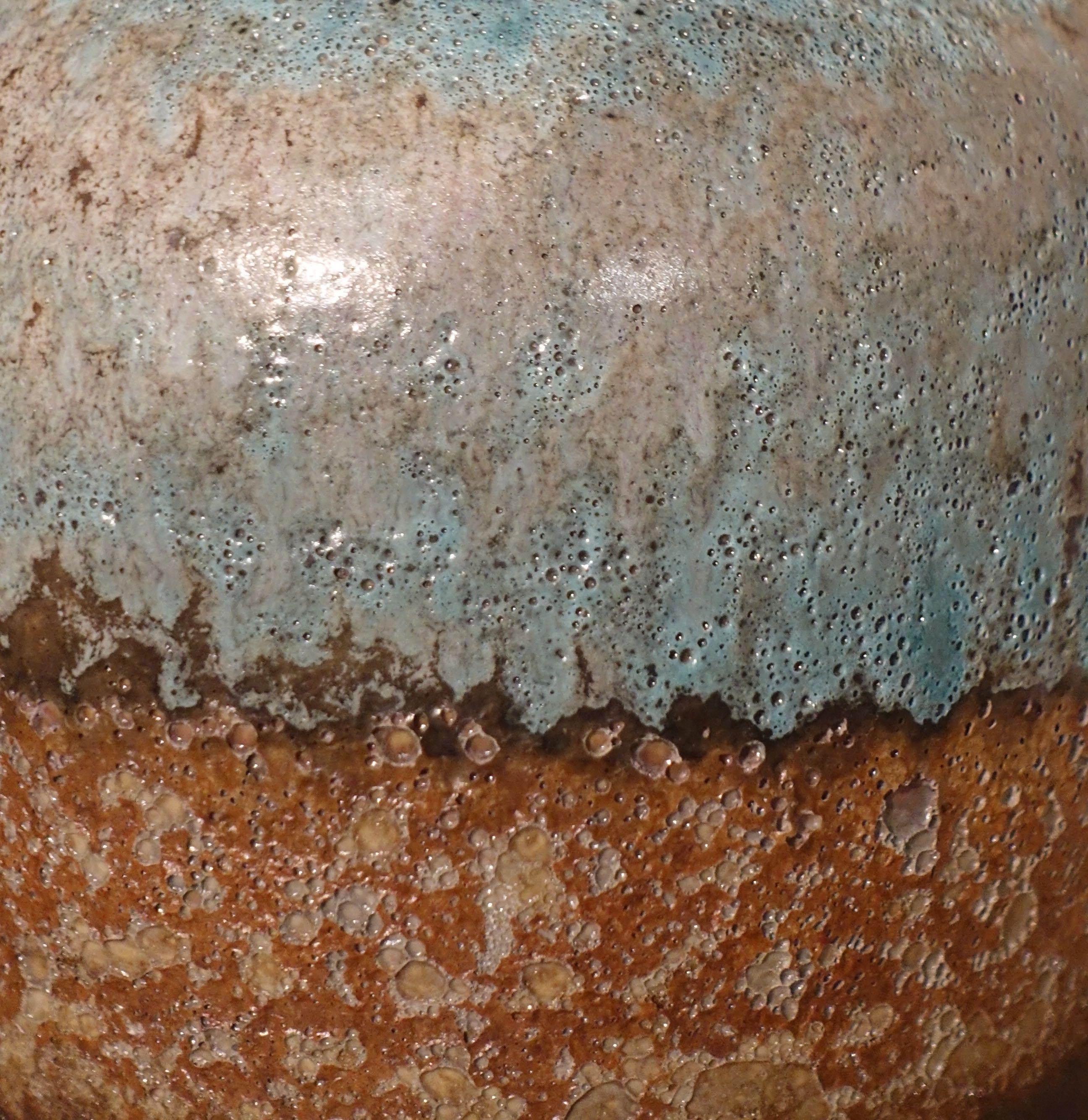 Volcanic Glaze Vase, Contemporary, China In New Condition In New York, NY