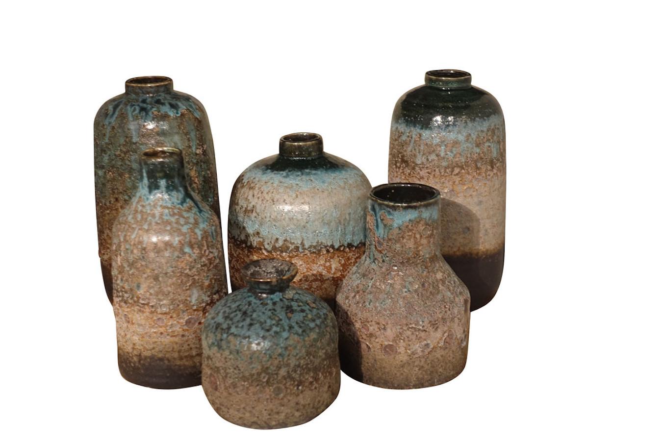 Volcanic Glaze Vase, Contemporary, China 1