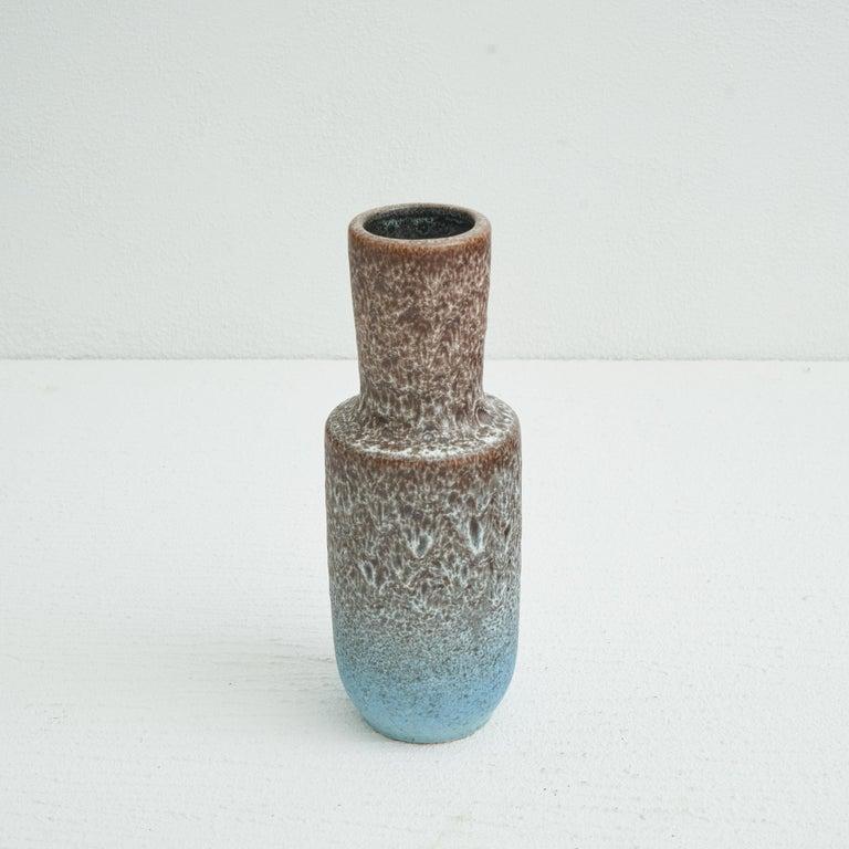 Smaltato Vaso in ceramica vulcanica di metà secolo di Steuler Keramik, anni '60 in vendita