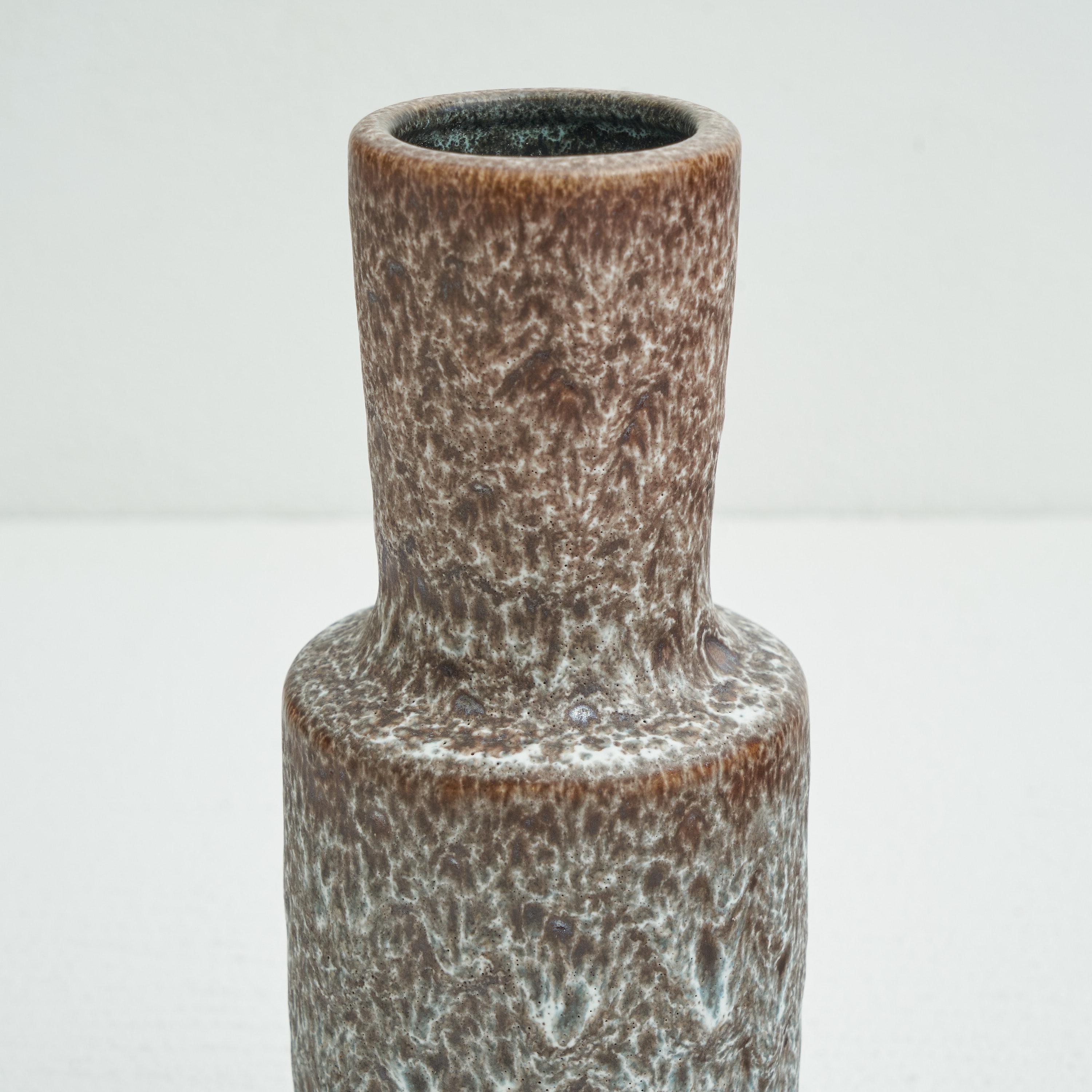 Volcanic Glazed Mid Century Pottery Vase by Steuler Keramik, 1960s In Good Condition For Sale In Tilburg, NL
