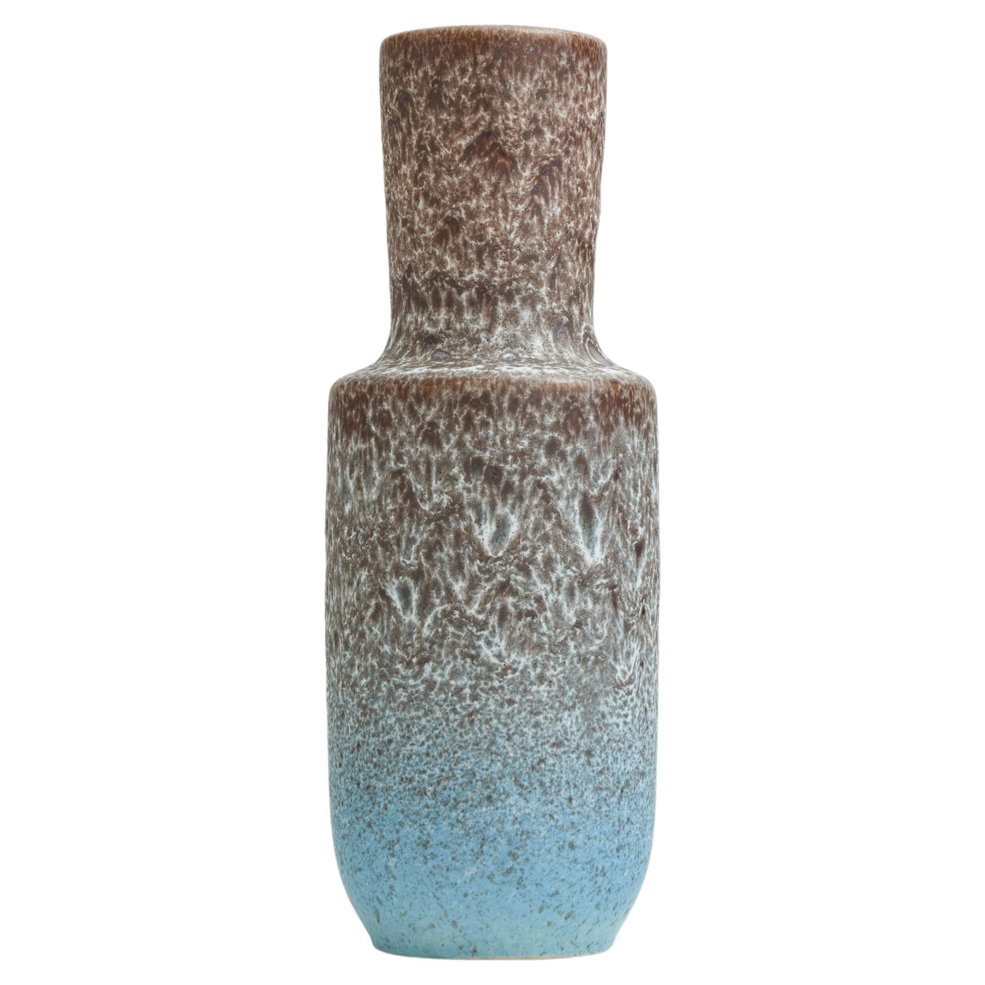 Vase en poterie vernissée volcanique du milieu du siècle dernier de Steuler Keramik, années 1960