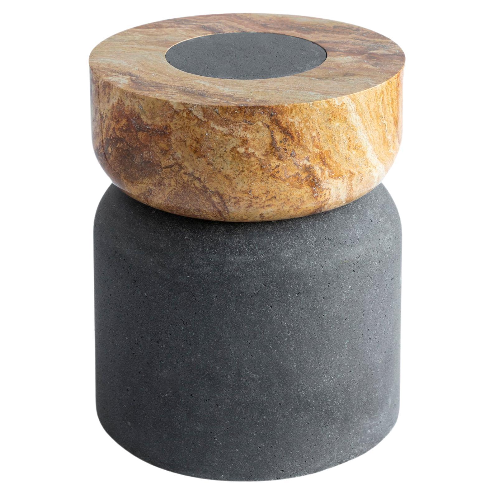 Volcanic Shade IV Stool/Table by Sten Studio, Represented by Tuleste Factory For Sale