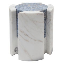 Volcanic Shade of Marble III Stool/Table by Sten Studio, REP by Tuleste Factory
