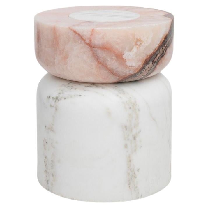 Volcanic Shade of Marble IV Stool/Table by Sten Studio, REP by Tuleste Factory For Sale
