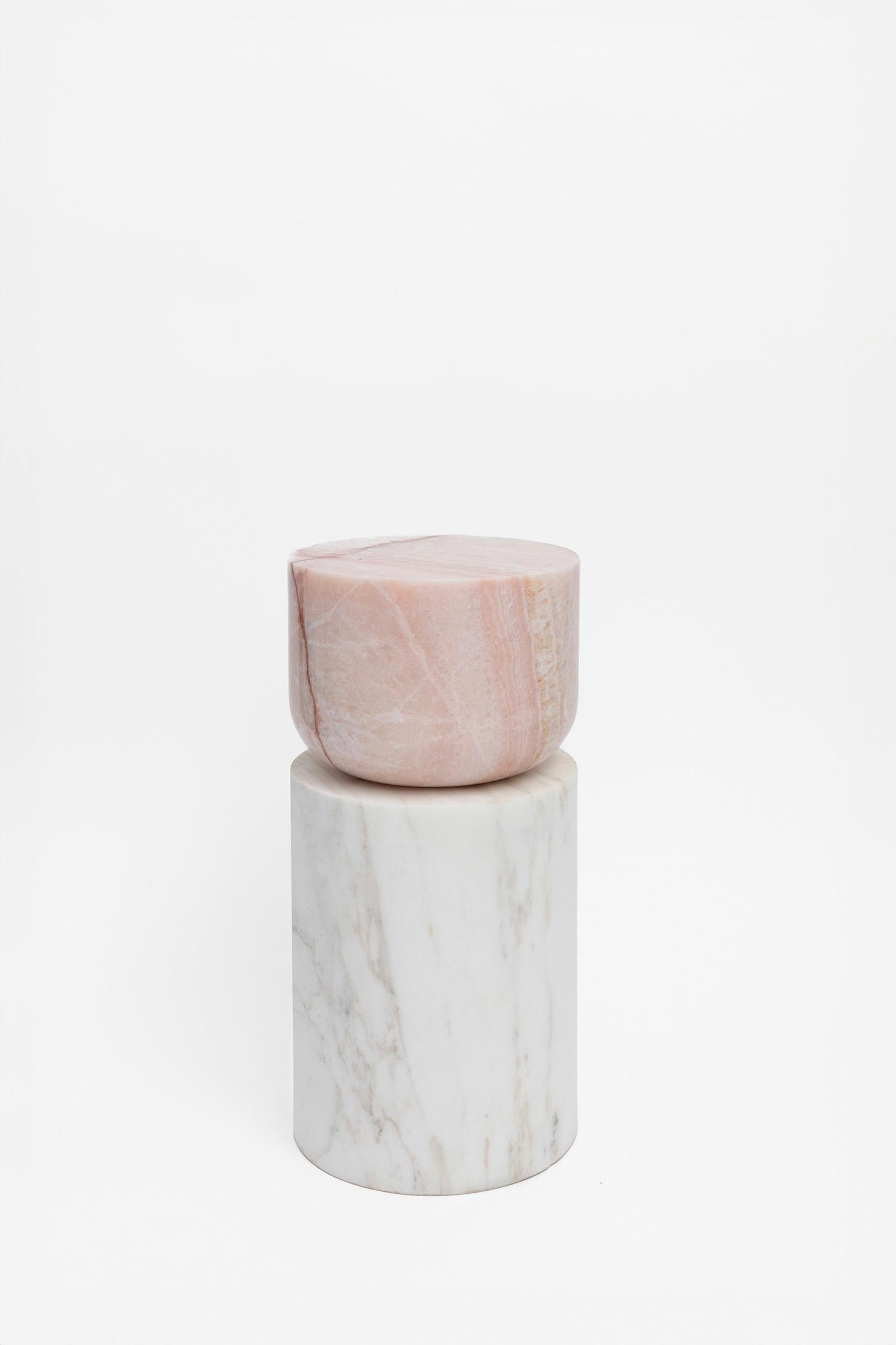 Volcanic Shade of Marble V by Sten Studio

Golden calacatta marble, pink onyx.

9.8 x 9.8 x 19.8 in

The geological meeting between materials produces forms whose geometry is infinitely variable: if we think of the patterns found upon the layers of