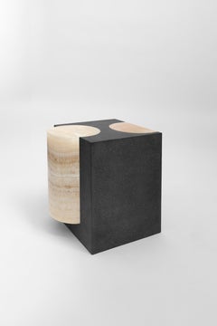 Volcanic Shades I - Sten Studio - Lava stone and pineapple onyx