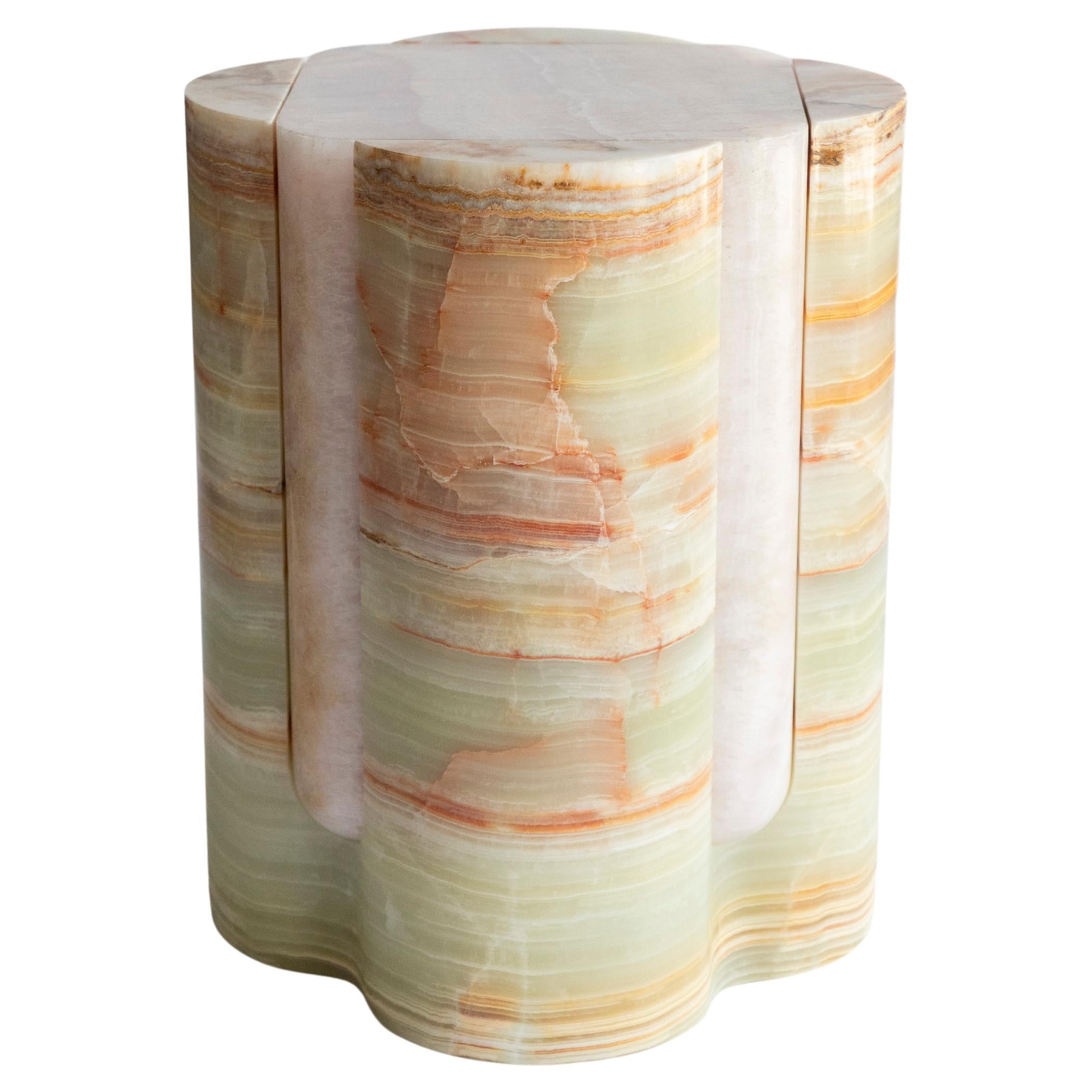 Volcanic Shades of cristal II, Sten Studio, Lmtd edtn of 15, onyx rose et vert en vente