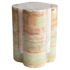 Volcanic Shades of crystal II, Sten Studio, Lmtd edtn di 15, onice rosa e verde