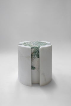 Volcanic Shades of marble III - Sten Studio - Golden calacatta and fluorite