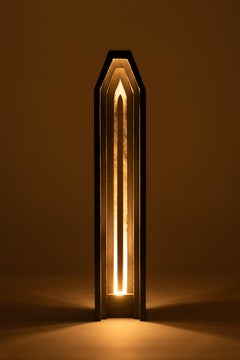 Volcanic Stone Ritual Sculptural Lamp by Taller Batán