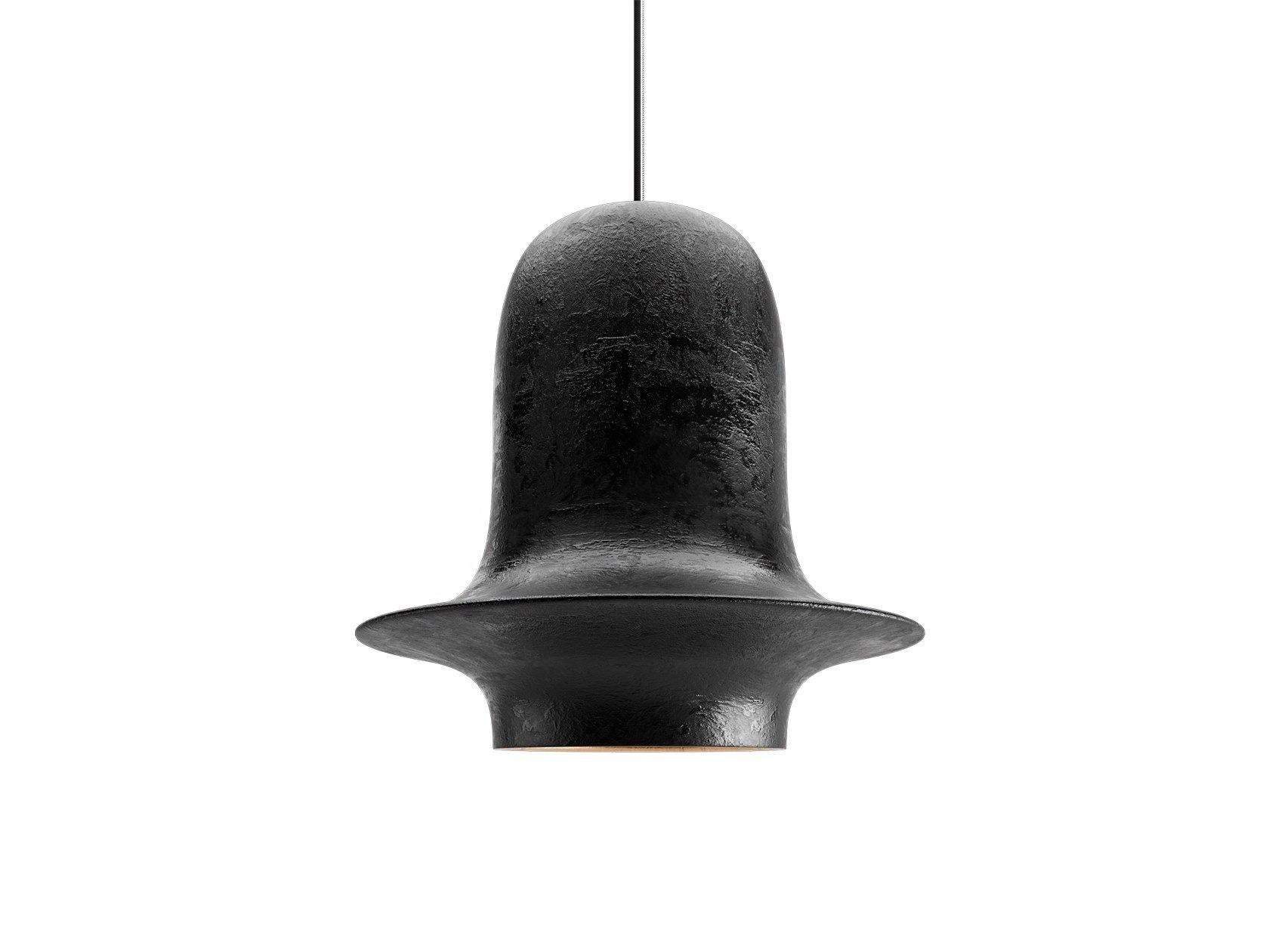Volcano Ceramic Pendant Lamp by Makhno In New Condition For Sale In Geneve, CH