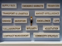 Componments of Life -contemporary art in boxes artwork by Volker Kuhn design art