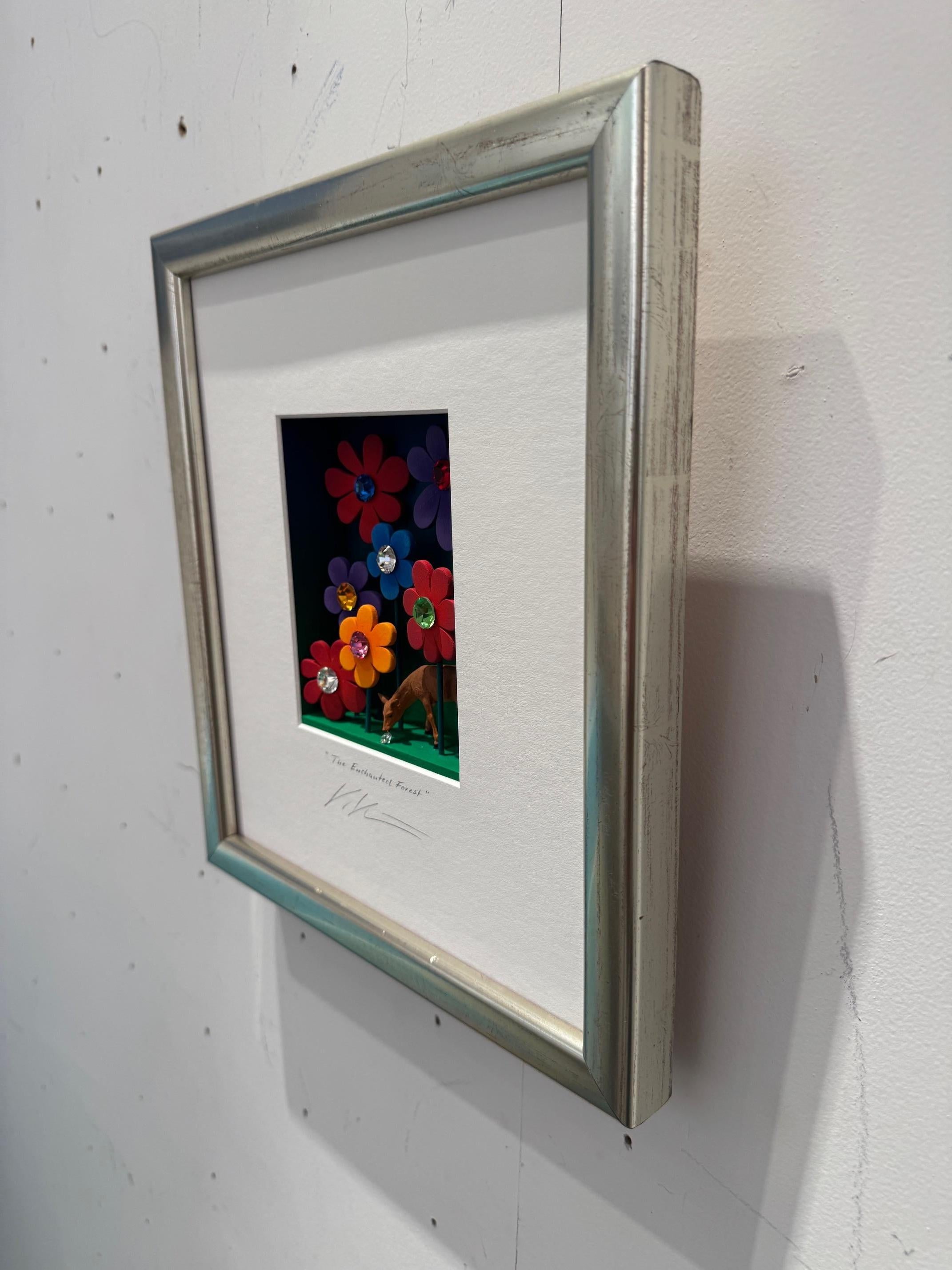 Enchanted Forrest - contemporary art in boxes artwork by Volker Kuhn, design art For Sale 6