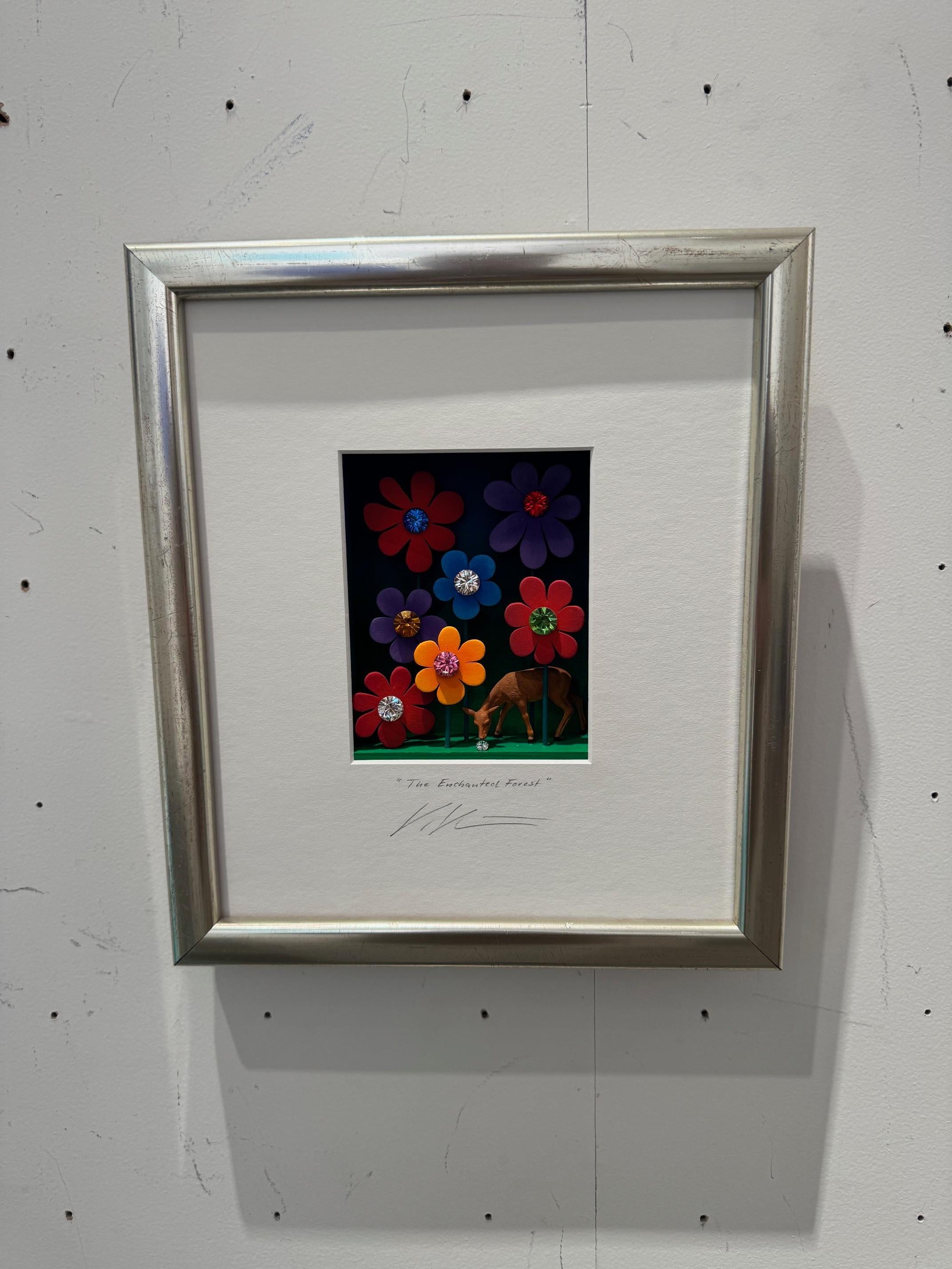 Enchanted Forrest - contemporary art in boxes artwork by Volker Kuhn, design art For Sale 7