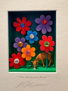 Enchanted Forrest - contemporary art in boxes artwork by Volker Kuhn, design art