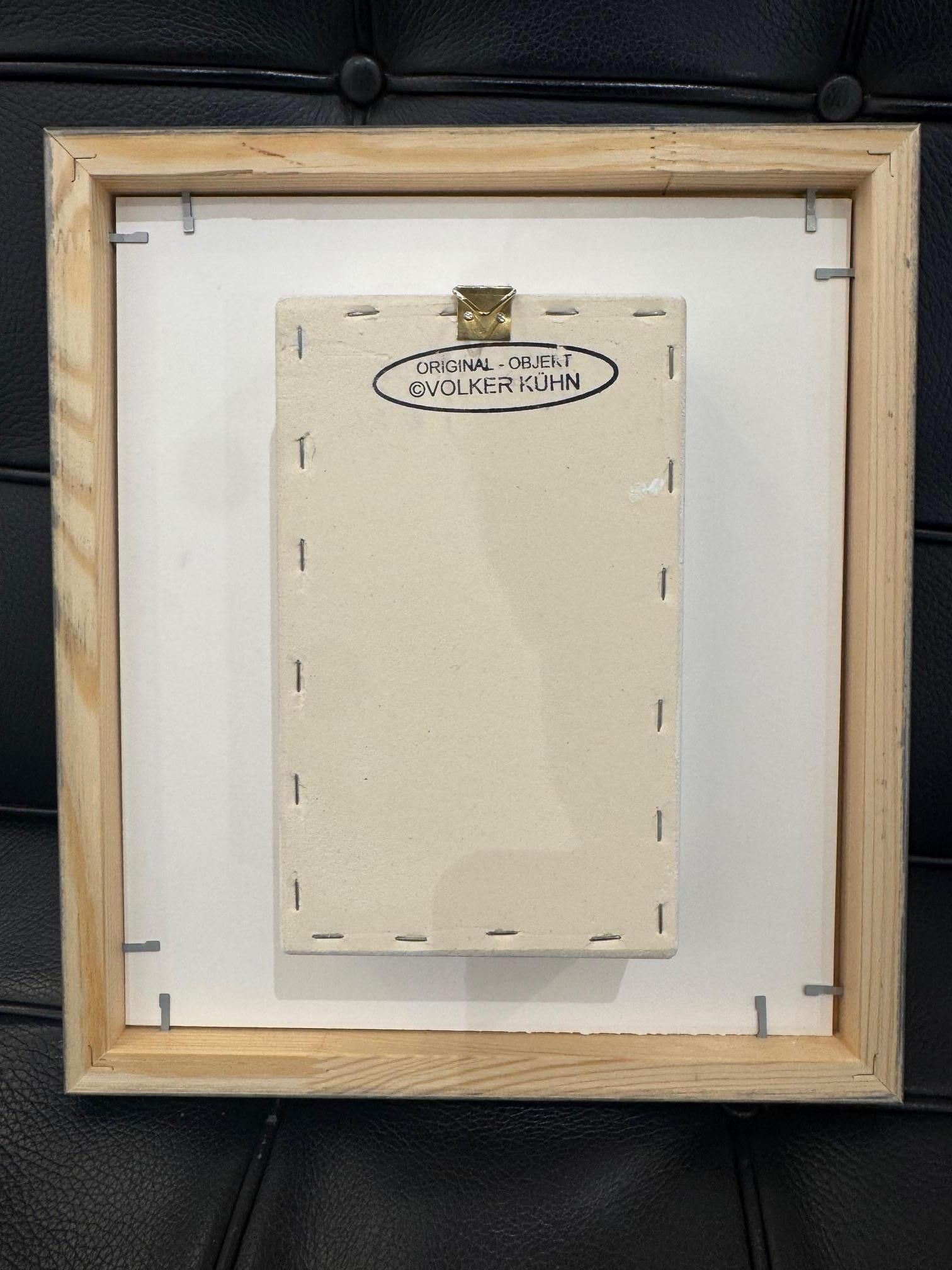 Erotic Brush - original contemporary minimalist art work by Volker Kuhn For Sale 2