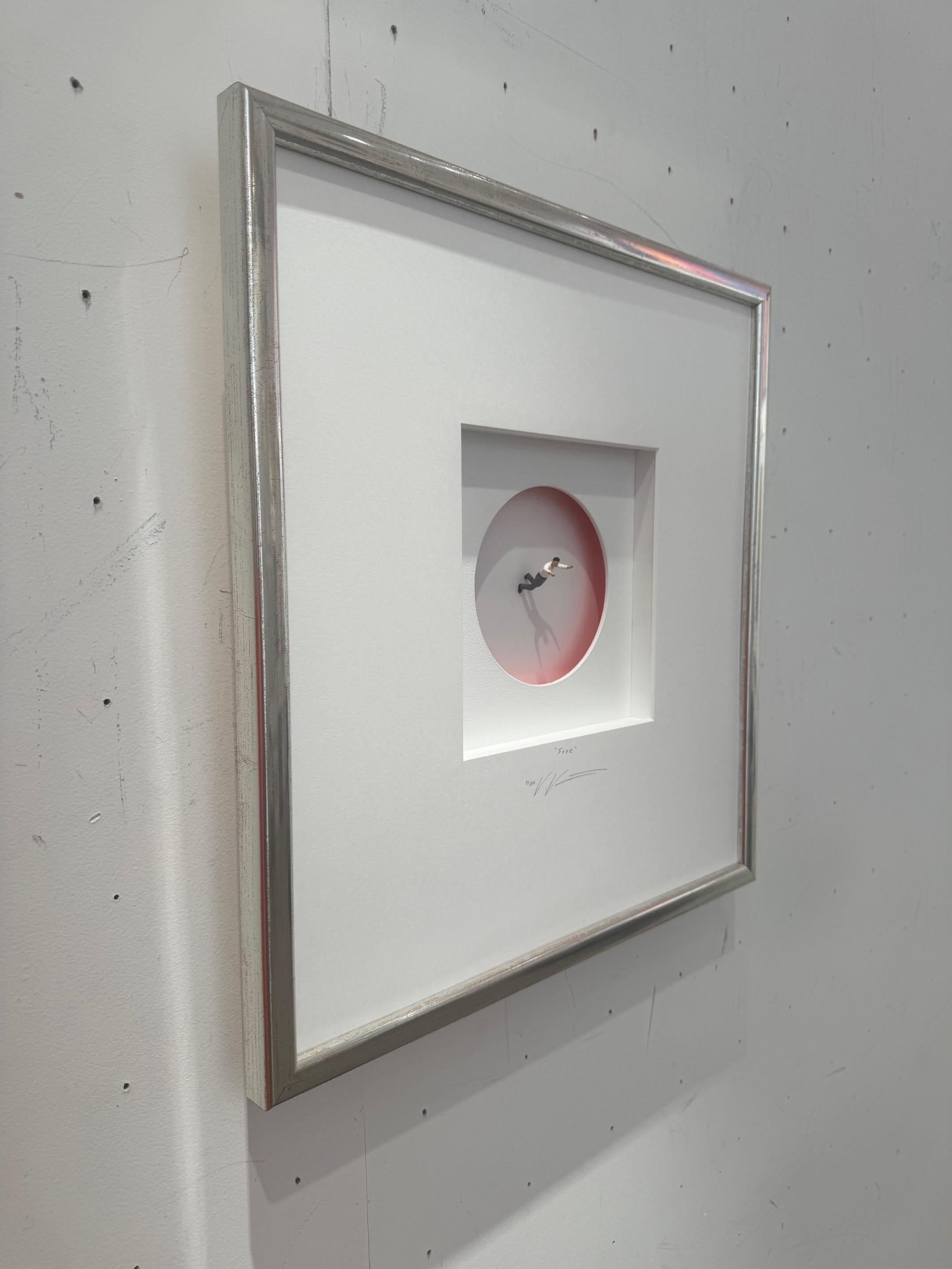 Free- contemporary original art in boxes by Volker Kuhn minimalist philosophical For Sale 6