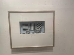 Homage to Buren-contemporary artwork, design tribute concept artist Daniel Buren