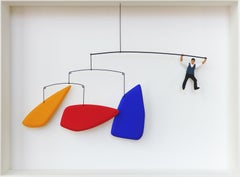 Homage to Calder - contemporary art work, design tribute to Alexander Calder