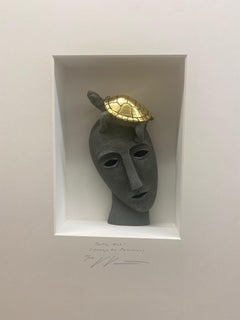 Homage to Paladino - contemporary design artwork tribute to Mimmo Paladino