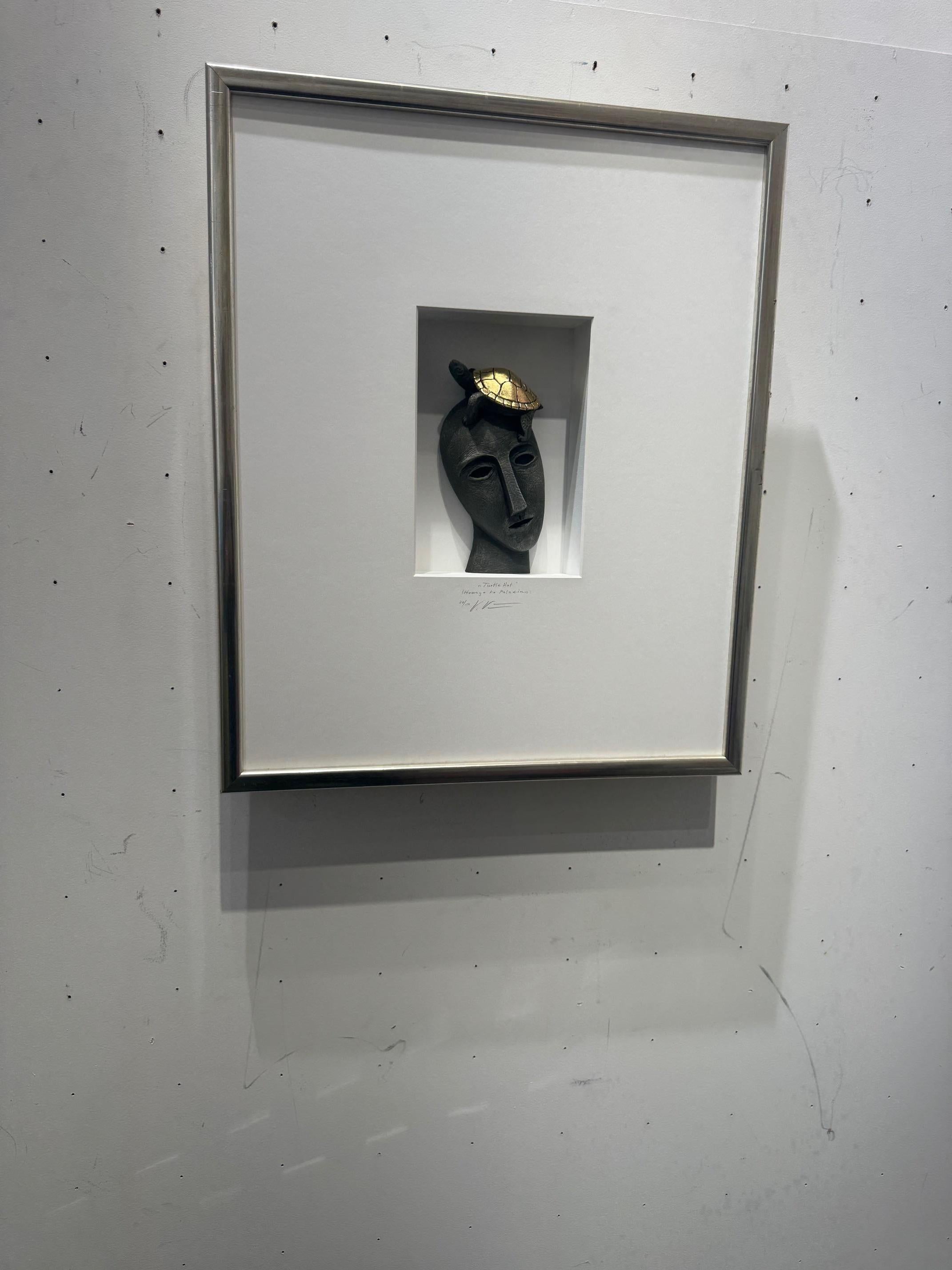 Hommage à Paladino - œuvre d'art de design contemporain en hommage à Mimmo Paladino en vente 5