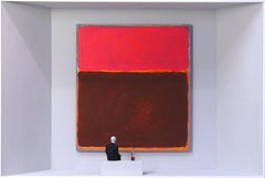 Hommage à Rothko-l'art contemporain dans des boîtes hommage à Marc Rothko par Volker Kuhn