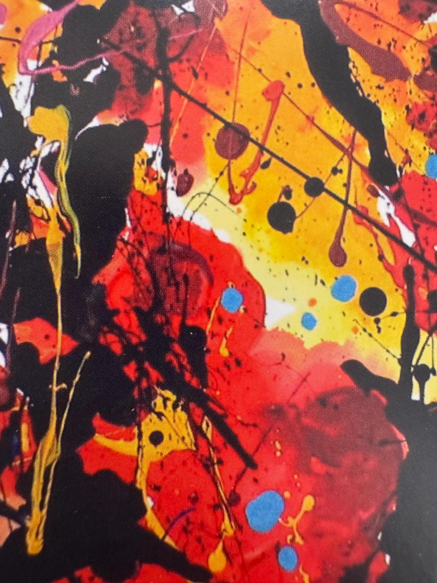 Homenaje a Sam Francis - arte contemporáneo de homenaje en cajas del artista Sam Francis en venta 4