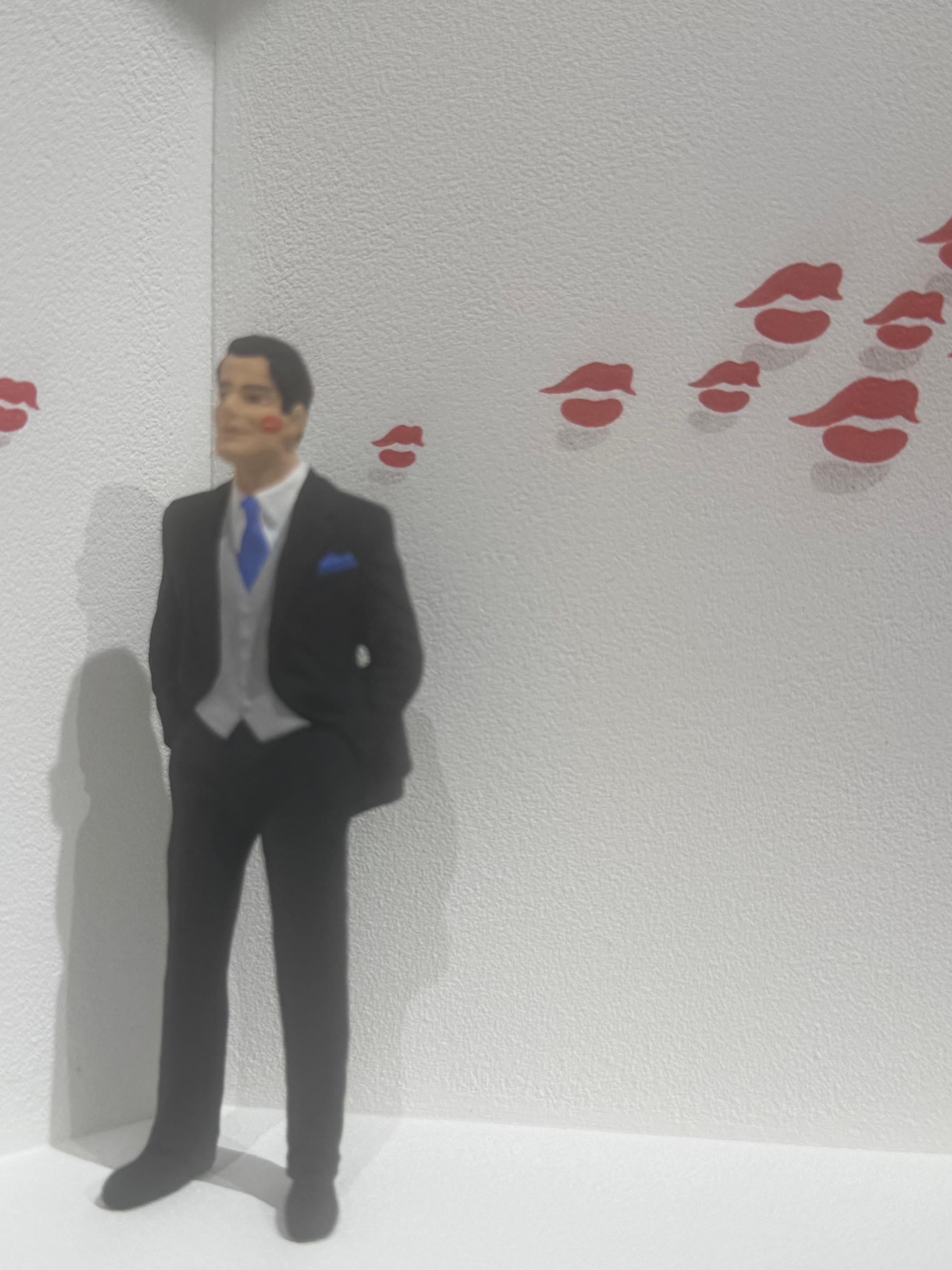 I'm Feeling So Good - art contemporain minimaliste original en boîtes Volker Kuhn en vente 1