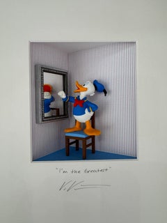 I'm the Greatest - original contemporary minimalist art work by Volker Kuhn