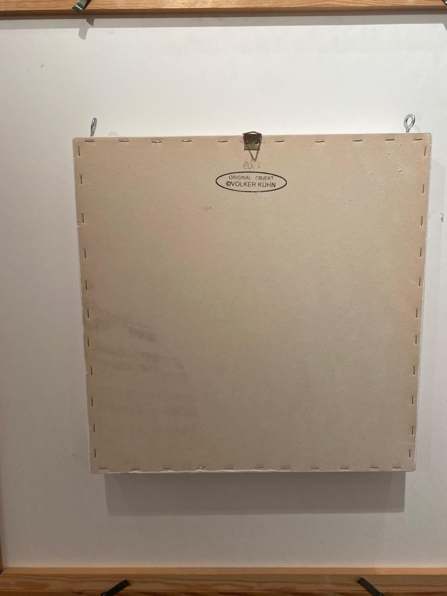 It's A Long Way II - contemporary art in boxes artwork by Volker Kuhn minimalist For Sale 6