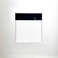 Petite ballerine - Hommage à Ellsworth Kelly - œuvre d'art minimaliste de Volker Kuhn