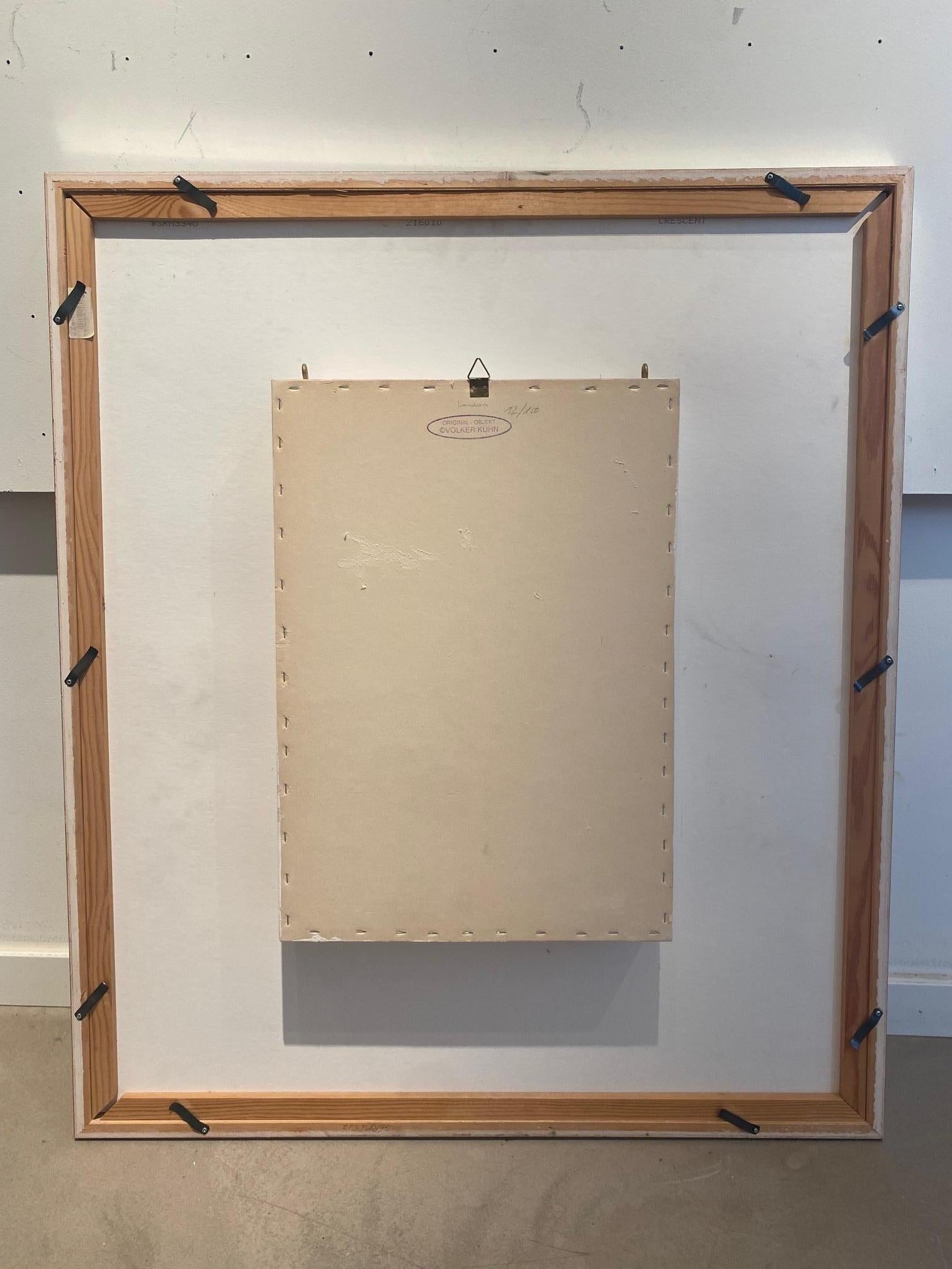 Malewitsch ist Working - zeitgenössisches abstraktes Kunstwerk, Hommage an Malewitsch  im Angebot 2