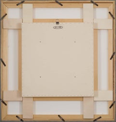 On the Top - mixed media design art work, contemporary and minimalist