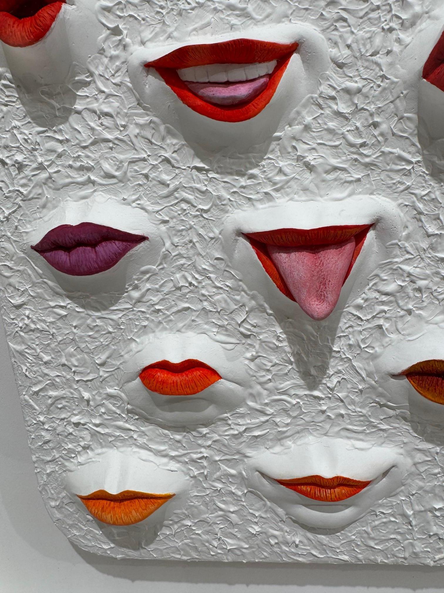 Lips - opere d'arte contemporanea uniche di Volker Kuhn che riflettono il surrealismo e la pop art in vendita 4