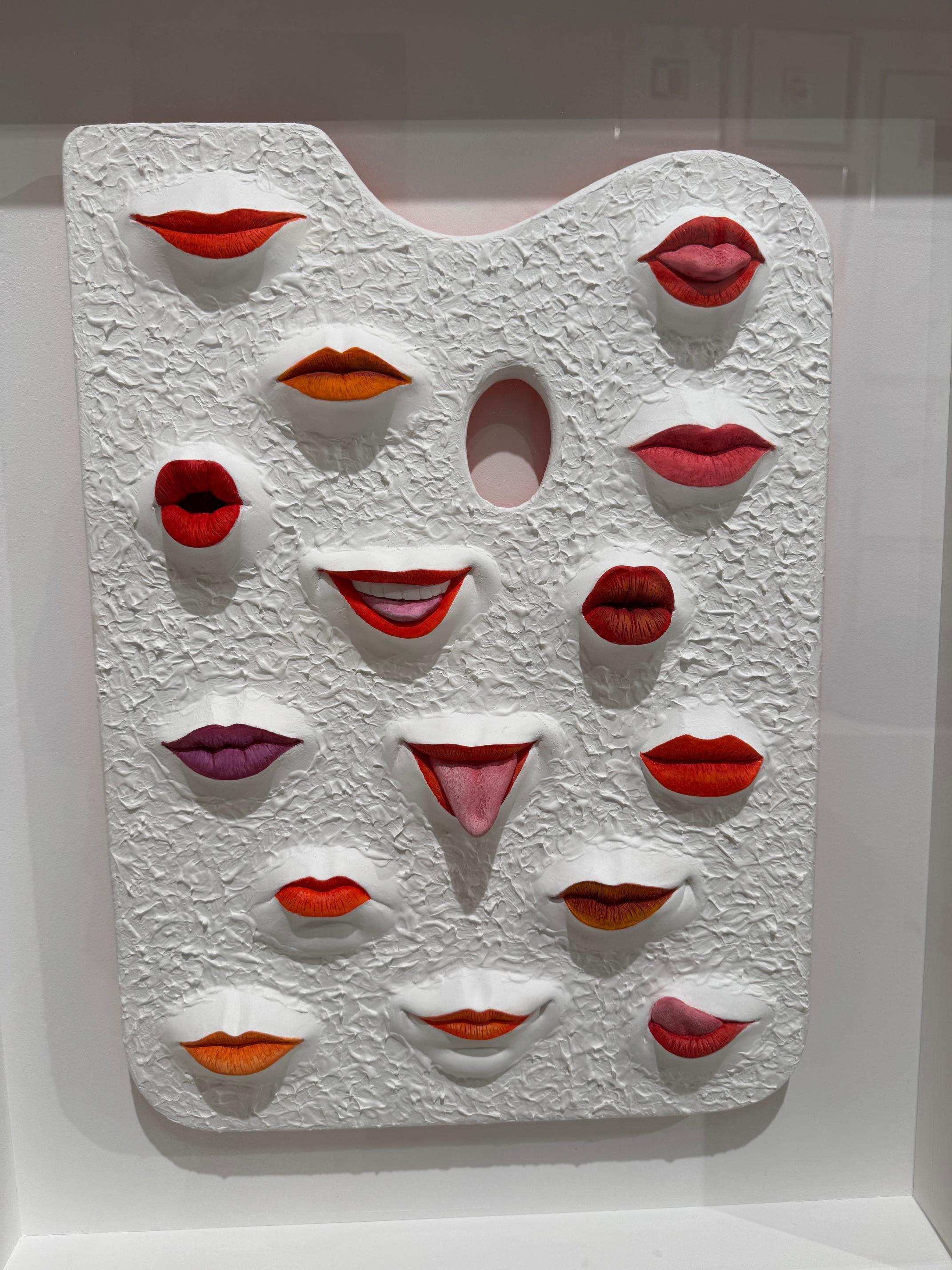 Lips - opere d'arte contemporanea uniche di Volker Kuhn che riflettono il surrealismo e la pop art in vendita 5
