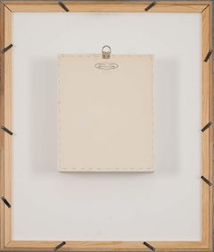 Il Giardino di Magritte - opera d'arte contemporanea omaggio al surrealista belga