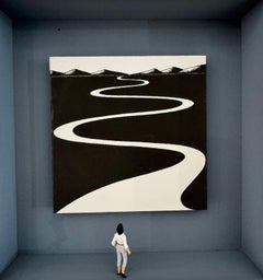 El largo y tortuoso camino  - arte contemporáneo en cajas obra de Volker Kuhn